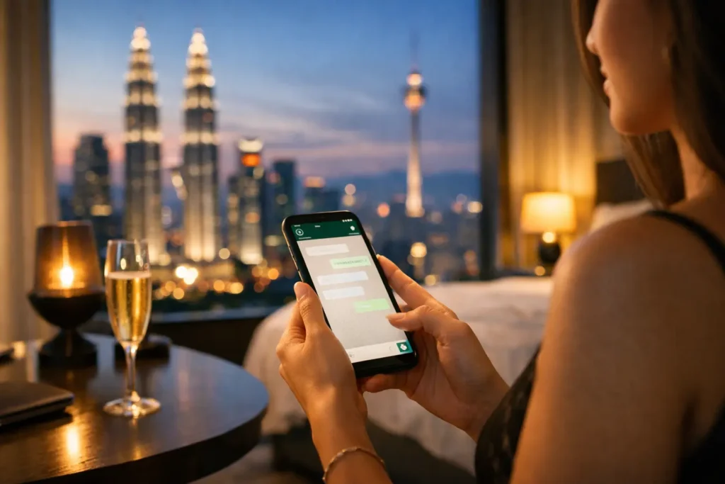 Escort WhatsApp Booking KL Made Fast
